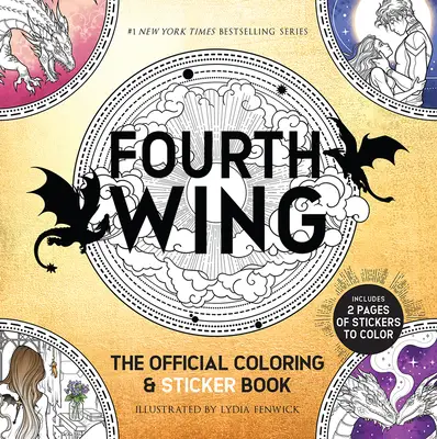 Fourth Wing: The Official Coloring & Sticker Book