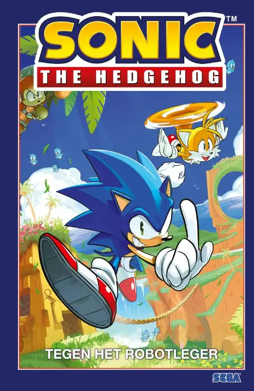 Sonic the Hedgehog tegen het robotleger