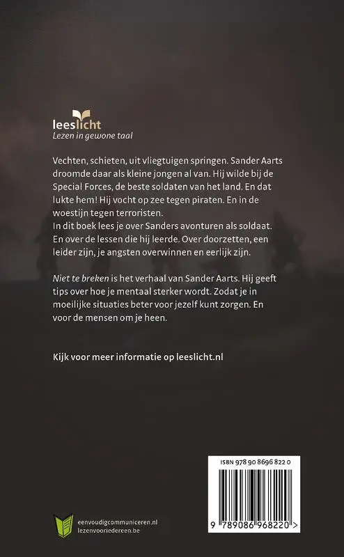 Niet te breken; in makkelijke taal