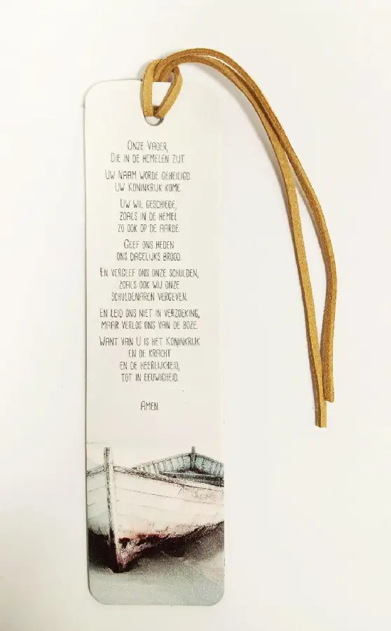 Boekenlegger 'Onze Vader'