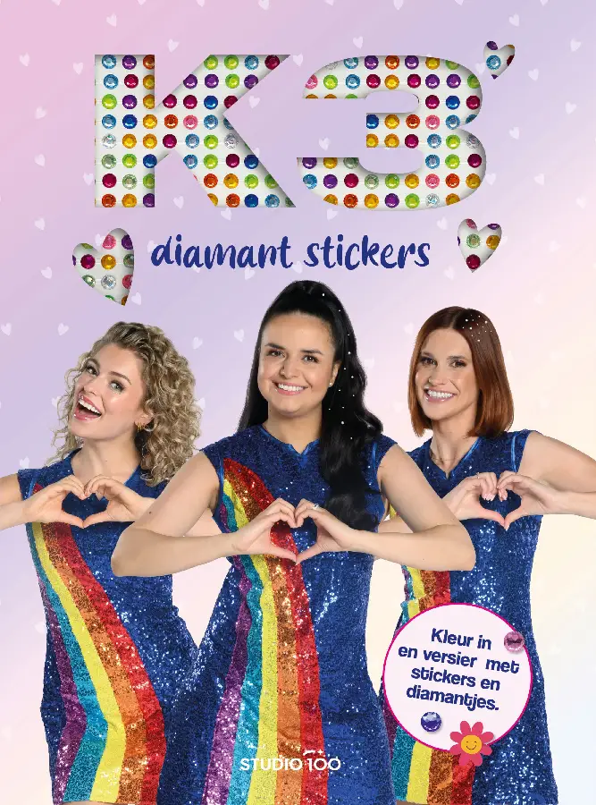 K3 : Kleurboek - Diamant stickers