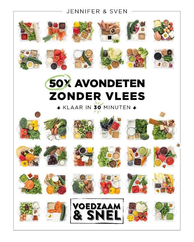 50 x hoofdgerechten zonder vlees - in 30