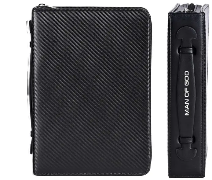 Biblecover Black Man of God XL