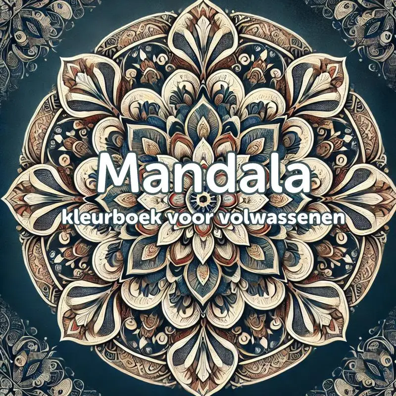 Mandala kleurboek voor volwassenen - 38 ontspannende ontwerpen