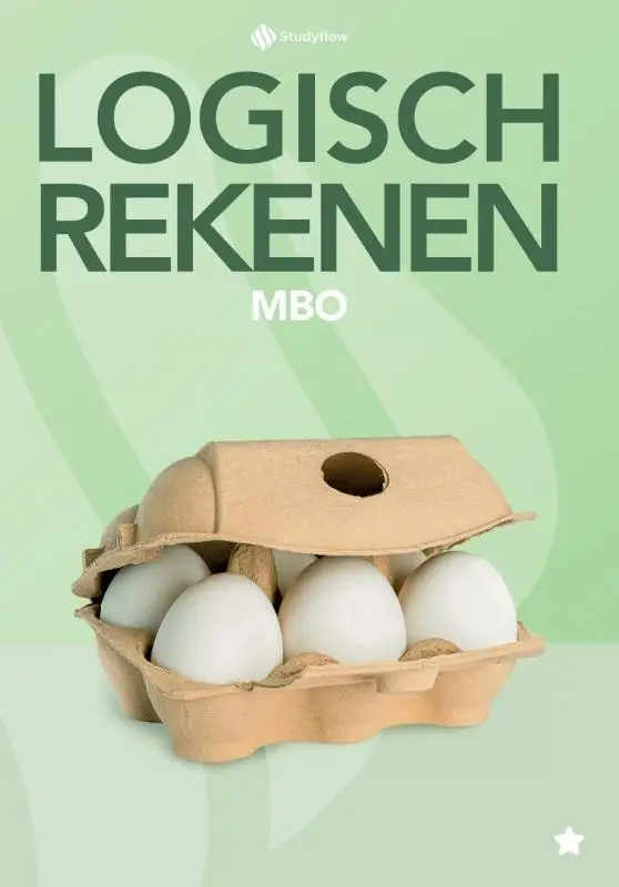 mbo niveau 1 / Logisch Rekenen / Leerwerkboek