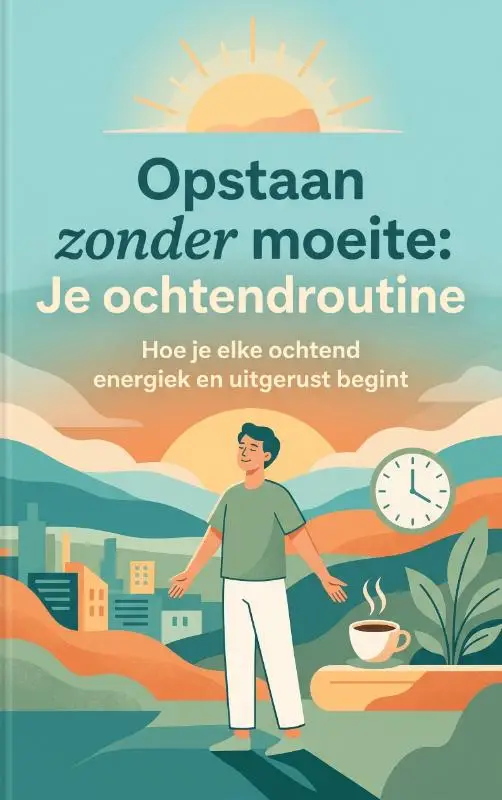 Opstaan zonder moeite: Je ochtendroutine