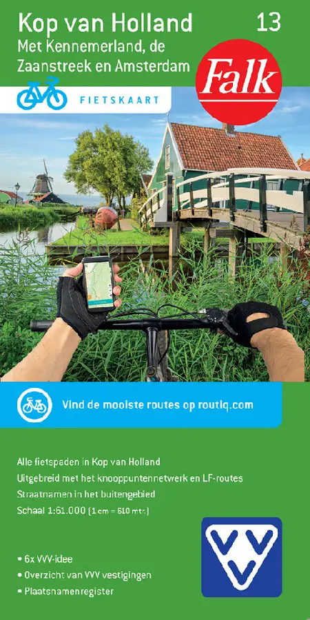 Fietskaart 13. Kop van Holland