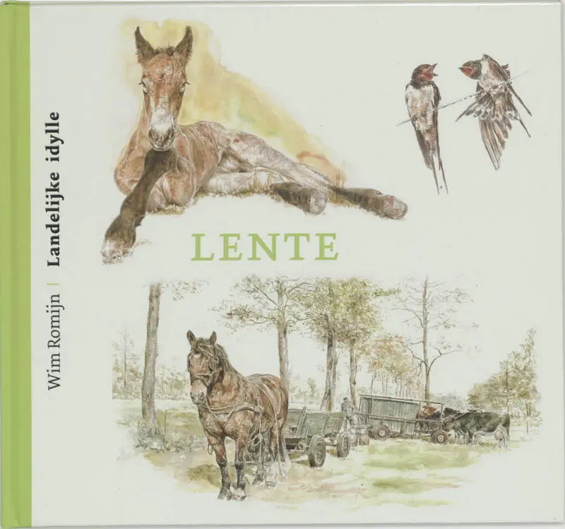 Landelijke idylle lente