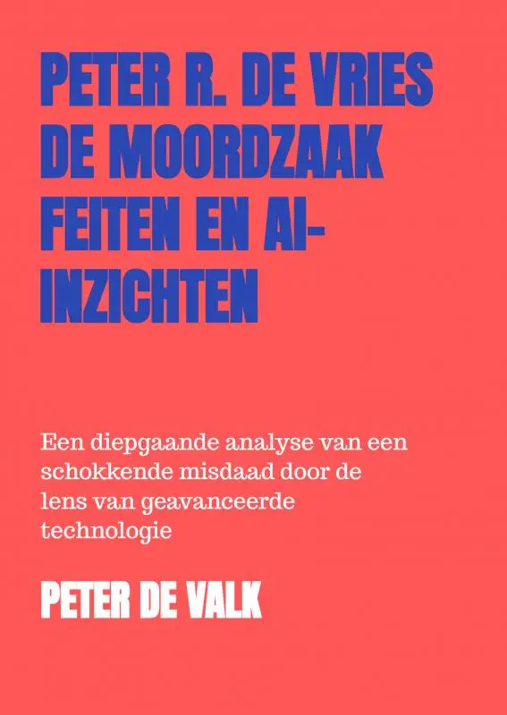 De Moordzaak Peter R. de Vries - Feiten en AI-Inzichten