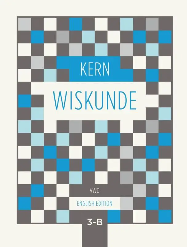 KERN Wiskunde leerboek vwo 3 deel B - English edition