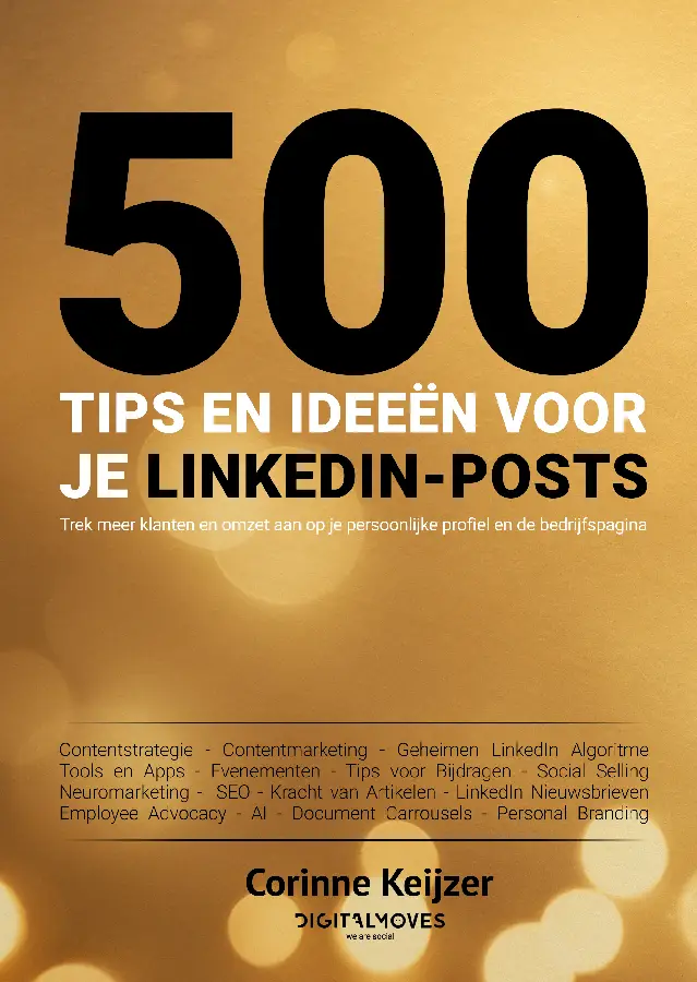 500 tips en ideeën voor je LinkedIn-posts