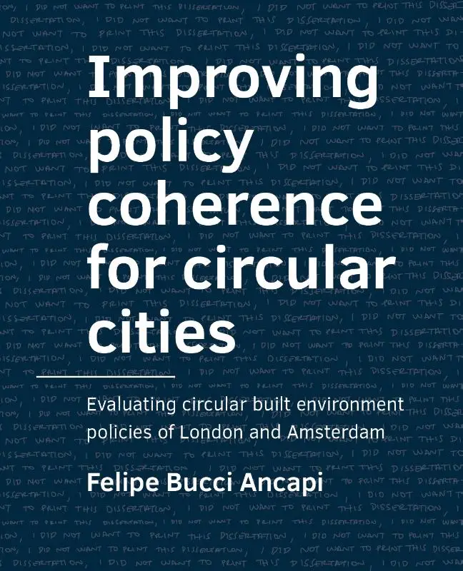Improving policy coherence for circular cities
