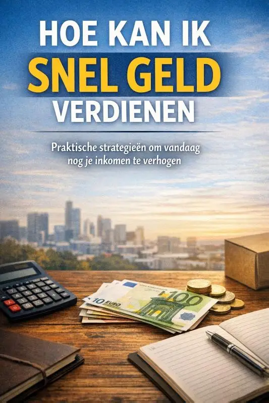 Hoe kan ik snel geld verdienen?