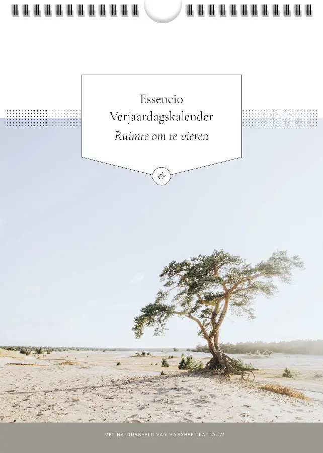 Essencio verjaardagskalender