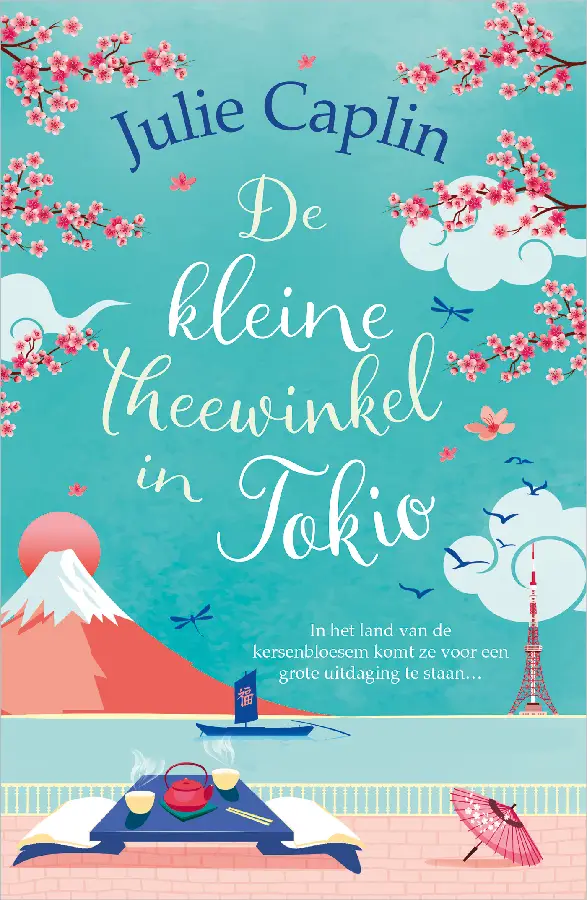 De kleine theewinkel in Tokio