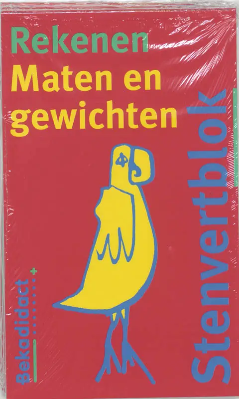 Stenvertblok Rekenen set 5 ex / Maten en gewichten