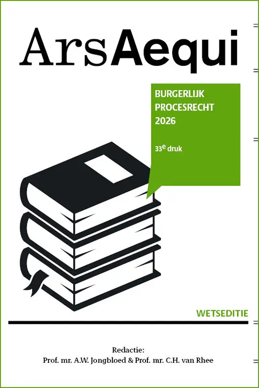 Burgerlijk procesrecht 2026