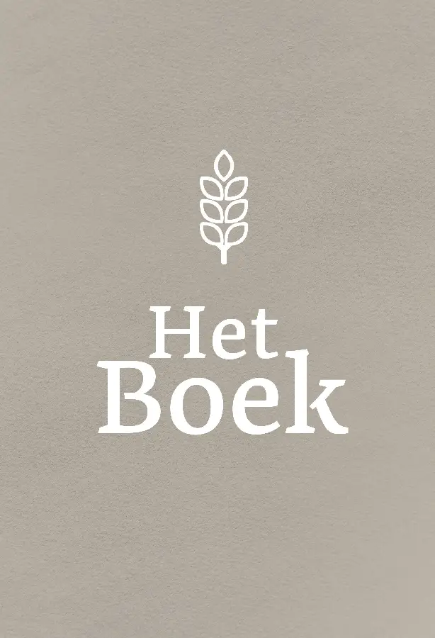 Het Boek taupe - met aar