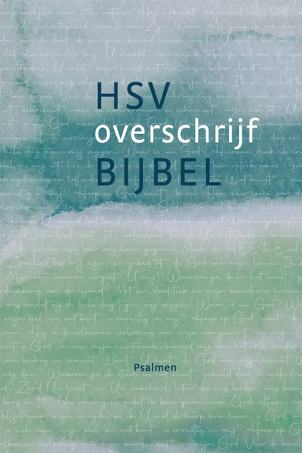 Overschrijfbijbel psalmen