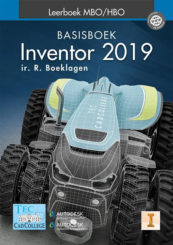 Leerboek MBO/HBO / Inventor 2019 / Basisboek