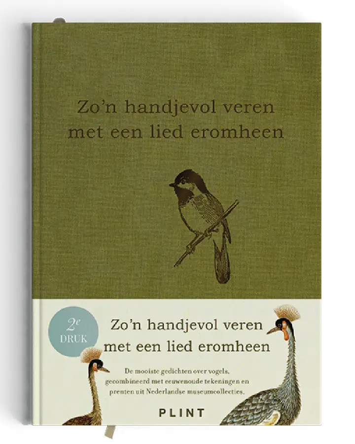 Zo'n handjevol veren met een lied eromhe