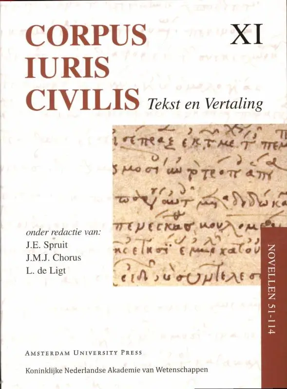 Corpus Iuris Civilis / Novellen 51 - 114