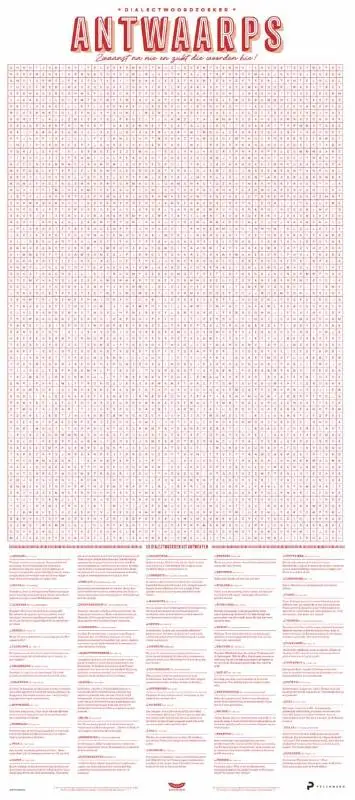 Dialectposter: ANTWERPS
