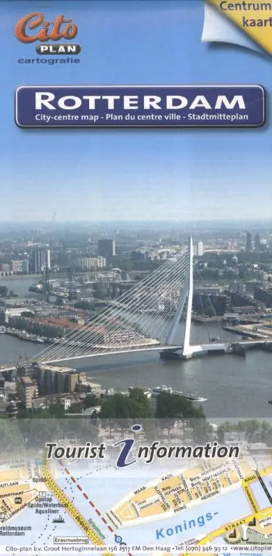 Centrumkaart Rotterdam