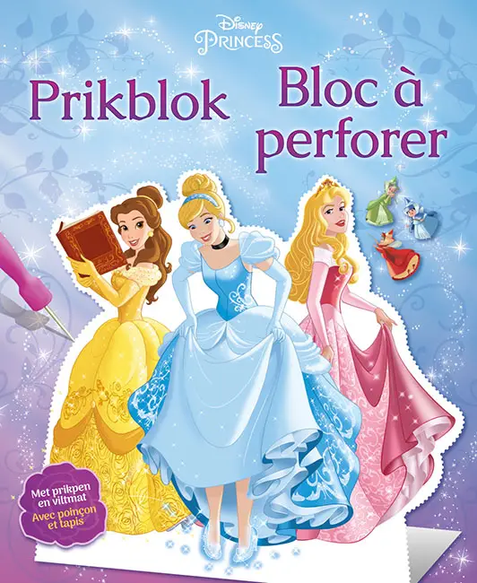 Disney prikblok Princess / Disney bloc à perforer Princesse