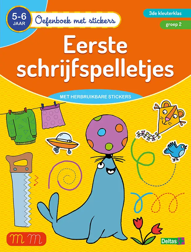 Eerste schrijfspelletjes / 5-6 jaar - 3de kleuterklas - groep 2