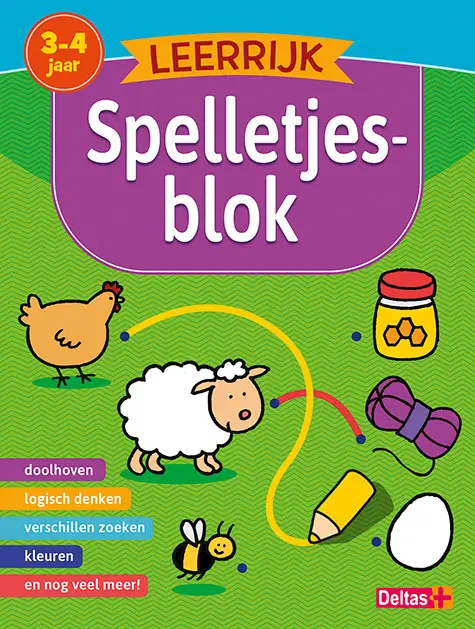 Leerrijk spelletjesblok