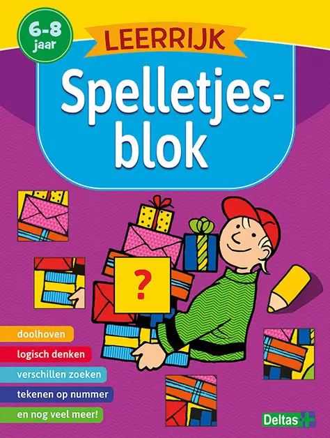 Spelletjesblok 6-8 jr
